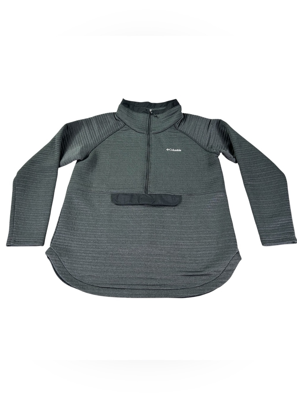 Columbia Omni-Wick 1/4 Zip Pullover Women’s L Charcoal Hiking Performance